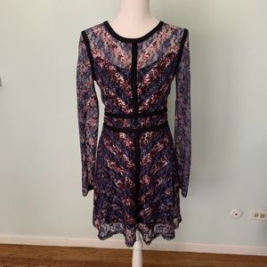 Xhilaration Long Sleeve Lace Dress